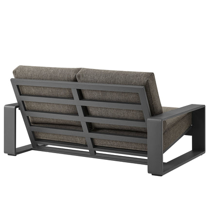 Modway EEI-7301 Lirienne Outdoor Patio Aluminum Loveseat Modway