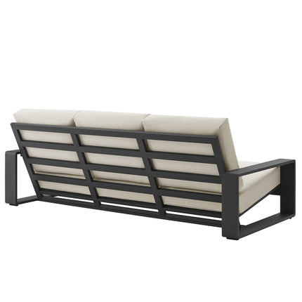Modway EEI-7306 Lirienne 4-Piece Outdoor Patio Aluminum Furniture Set Modway