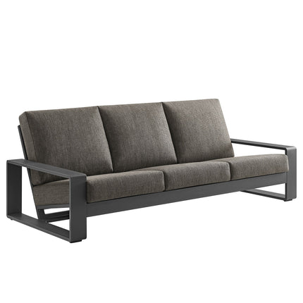 Modway EEI-7302 Lirienne Outdoor Patio Aluminum Sofa Modway