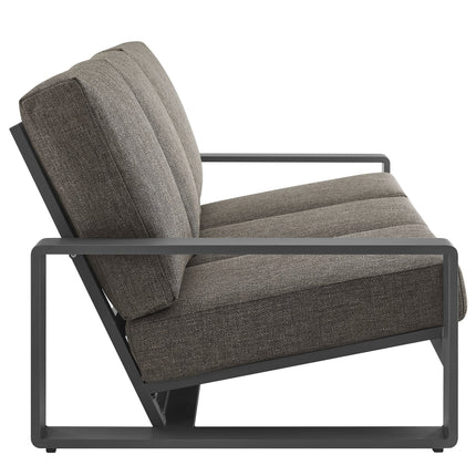Modway EEI-7302 Lirienne Outdoor Patio Aluminum Sofa Modway