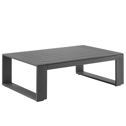Modway EEI-7303 Lirienne Outdoor Patio Aluminum Coffee Table Modway