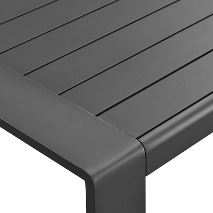 Modway EEI-7303 Lirienne Outdoor Patio Aluminum Coffee Table Modway
