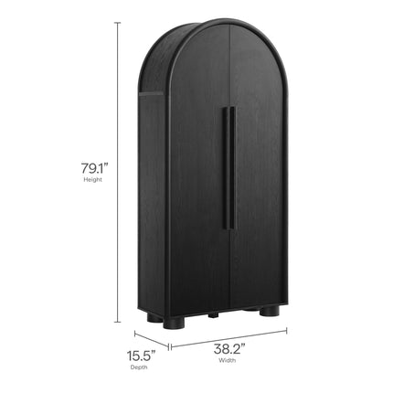 Modway EEI-7313 Bellamy Tall Arched Storage Cabinet Modway