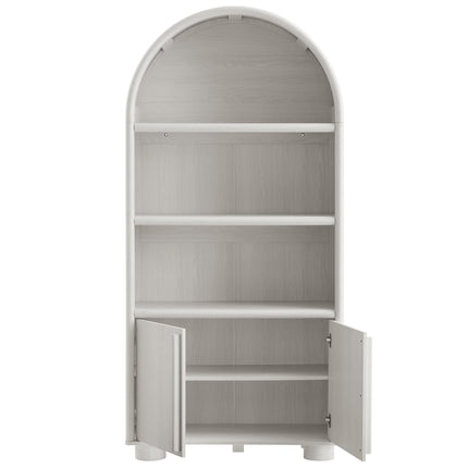 Modway EEI-7314 Bellamy Tall Arched Display Cabinet Bookcase Modway