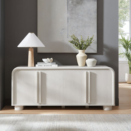 Modway EEI-7315 Bellamy Curved 4-Door Sideboard Cabinet Modway