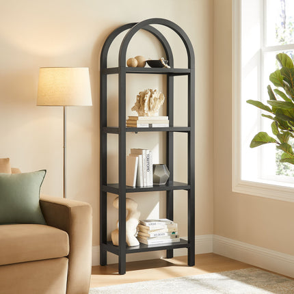 Modway EEI-7316 Vexley 72 Inch Tall Narrow Arched Bookshelf Modway