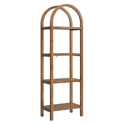 Modway EEI-7316 Vexley 72 Inch Tall Narrow Arched Bookshelf Modway