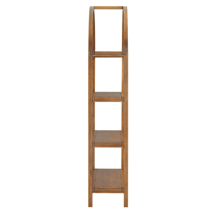 Modway EEI-7316 Vexley 72 Inch Tall Narrow Arched Bookshelf Modway