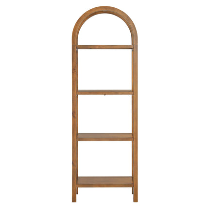 Modway EEI-7316 Vexley 72 Inch Tall Narrow Arched Bookshelf Modway