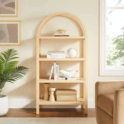 Modway EEI-7317 Vexley 60 Inch Arched Bookshelf Modway