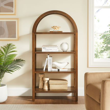 Modway EEI-7317 Vexley 60 Inch Arched Bookshelf Modway