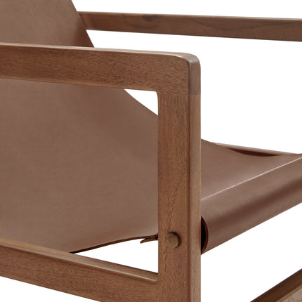 Modway EEI-7324 Sonora Leather Sling Chair - Plaza Home Decor