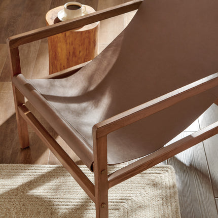 Modway EEI-7324 Sonora Leather Sling Chair - Plaza Home Decor