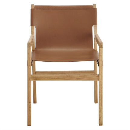 Modway EEI-7325 Sonora Leather Dining Chair - Plaza Home Decor