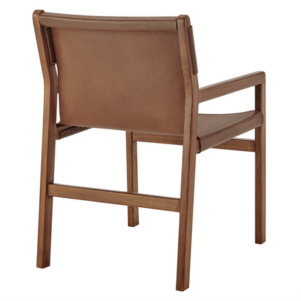 Modway EEI-7325 Sonora Leather Dining Chair - Plaza Home Decor