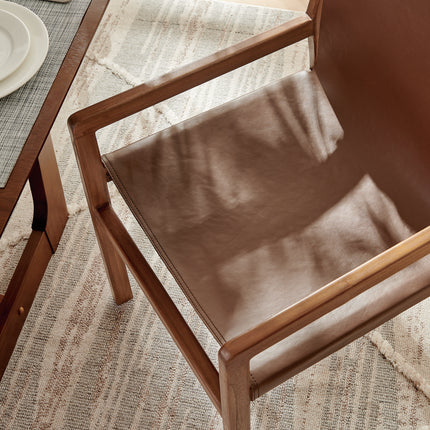 Modway EEI-7325 Sonora Leather Dining Chair - Plaza Home Decor