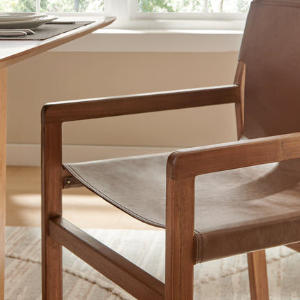 Modway EEI-7325 Sonora Leather Dining Chair - Plaza Home Decor