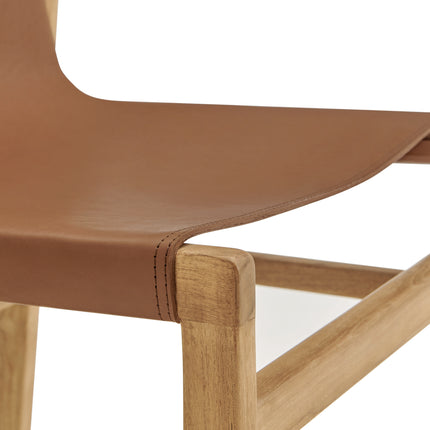 Modway EEI-7326 Sonora Leather Dining Side Chair - Plaza Home Decor