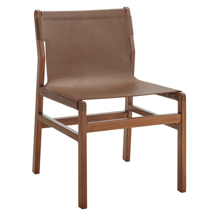 Modway EEI-7326 Sonora Leather Dining Side Chair - Plaza Home Decor