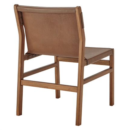 Modway EEI-7326 Sonora Leather Dining Side Chair - Plaza Home Decor