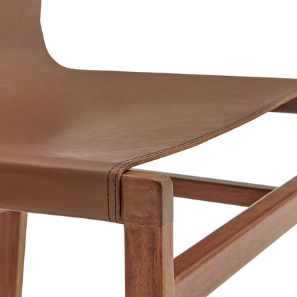 Modway EEI-7326 Sonora Leather Dining Side Chair - Plaza Home Decor