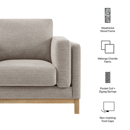 Modway EEI-7329 Roscoe Fabric Armchair Modway