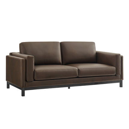 Modway EEI-7335 Roscoe 81 inch Vegan Leather Sofa Modway