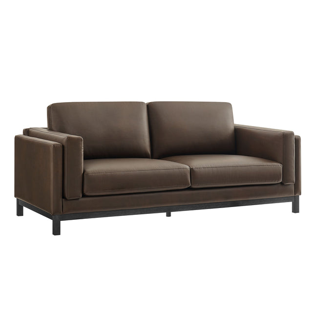 Modway EEI-7335 Roscoe 81 inch Vegan Leather Sofa Modway
