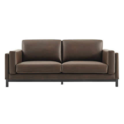 Modway EEI-7335 Roscoe 81 inch Vegan Leather Sofa Modway