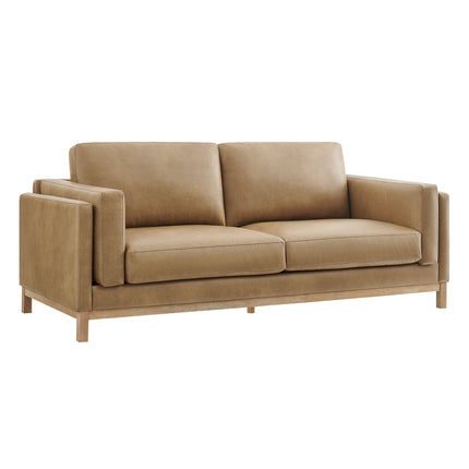 Modway EEI-7335 Roscoe 81 inch Vegan Leather Sofa Modway