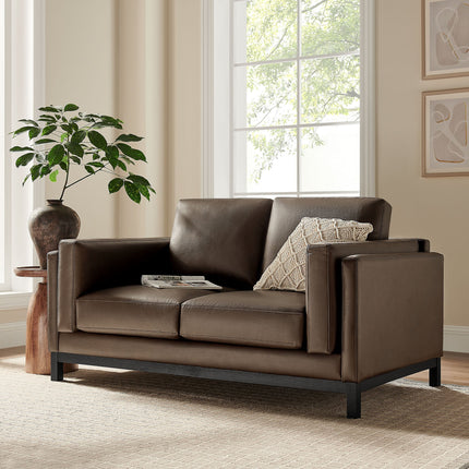 Modway EEI-7336 Roscoe 63 inch Vegan Leather Loveseat Modway