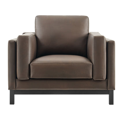 Modway EEI-7337 Roscoe Vegan Leather Armchair Modway