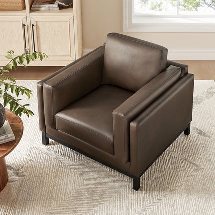 Modway EEI-7337 Roscoe Vegan Leather Armchair Modway