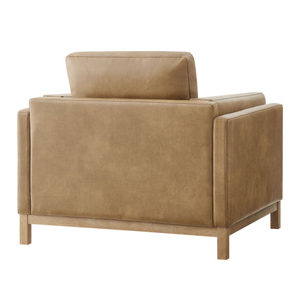 Modway EEI-7337 Roscoe Vegan Leather Armchair Modway