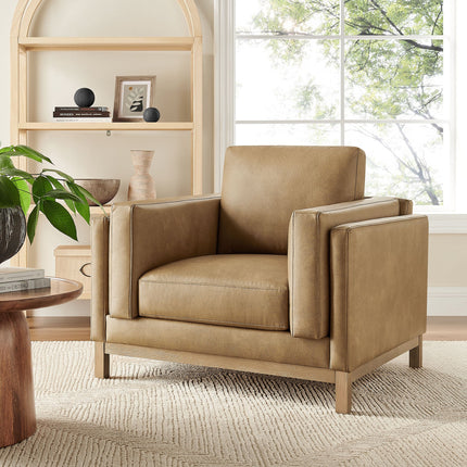 Modway EEI-7337 Roscoe Vegan Leather Armchair Modway