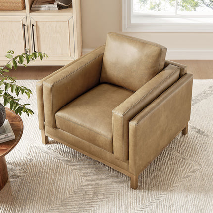Modway EEI-7337 Roscoe Vegan Leather Armchair Modway
