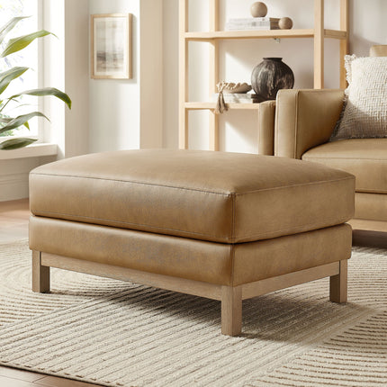 Modway EEI-7338 Roscoe Vegan Leather Ottoman Modway