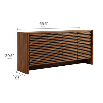 Modway EEI-7346 Emric Wave 66" 4-Door Sideboard Modway
