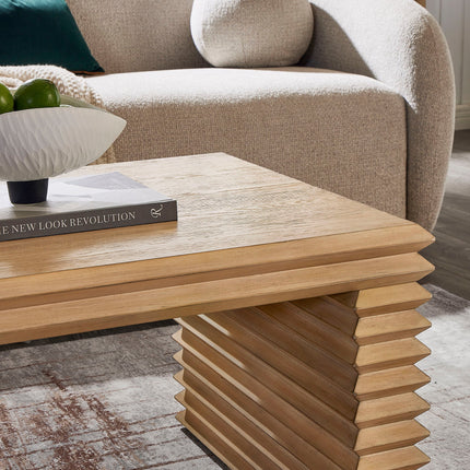 Modway EEI-7348 Canto Rectangular Stacked Design Coffee Table Modway