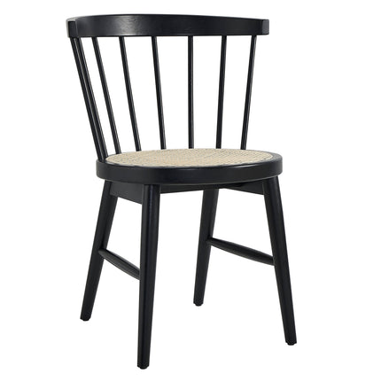 Modway EEI-7350 Lykke Curved Spindle Back Dining Chairs Set of 2 Modway