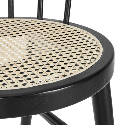 Modway EEI-7350 Lykke Curved Spindle Back Dining Chairs Set of 2 Modway