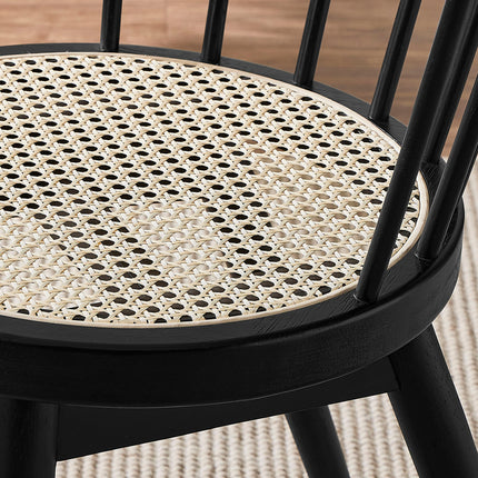 Modway EEI-7350 Lykke Curved Spindle Back Dining Chairs Set of 2 Modway