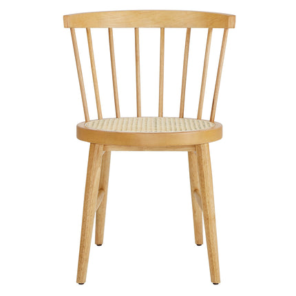 Modway EEI-7350 Lykke Curved Spindle Back Dining Chairs Set of 2 Modway