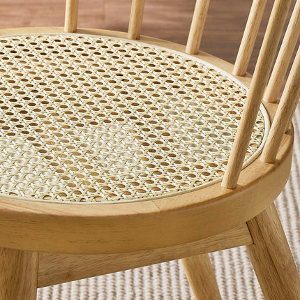 Modway EEI-7350 Lykke Curved Spindle Back Dining Chairs Set of 2 Modway