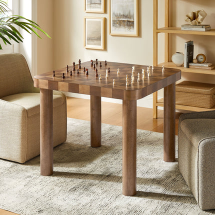 Modway EEI-7351 Oscar 36 Inch Square Checkered Dining Table Modway
