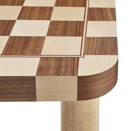 Modway EEI-7351 Oscar 36 Inch Square Checkered Dining Table Modway