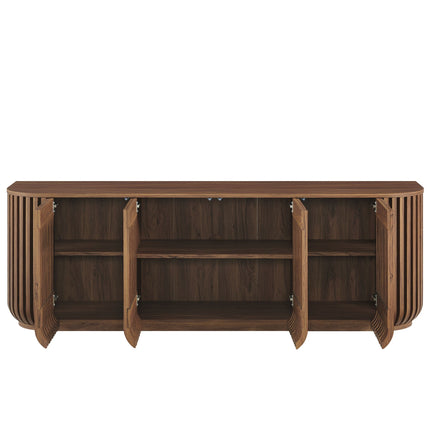 Modway EEI-7359 Fortitude 75" Curved Sideboard Storage Cabinet Modway