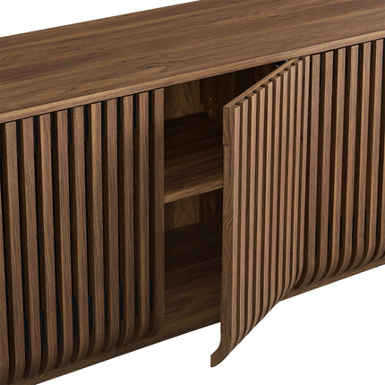 Modway EEI-7359 Fortitude 75" Curved Sideboard Storage Cabinet Modway
