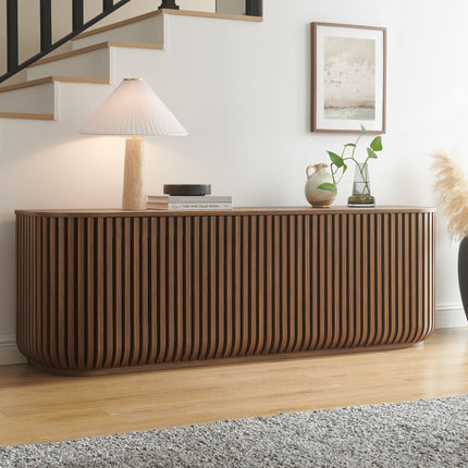Modway EEI-7359 Fortitude 75" Curved Sideboard Storage Cabinet Modway