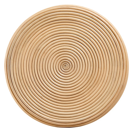 Modway EEI-7360 Tavi Hourglass Natural Rattan Round Side Table - Plaza Home Decor